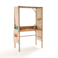 Письменный Стол-палатка из дуба Andy единый размер каштановый LA REDOUTE INTERIEURS  фото, kupilegko.ru